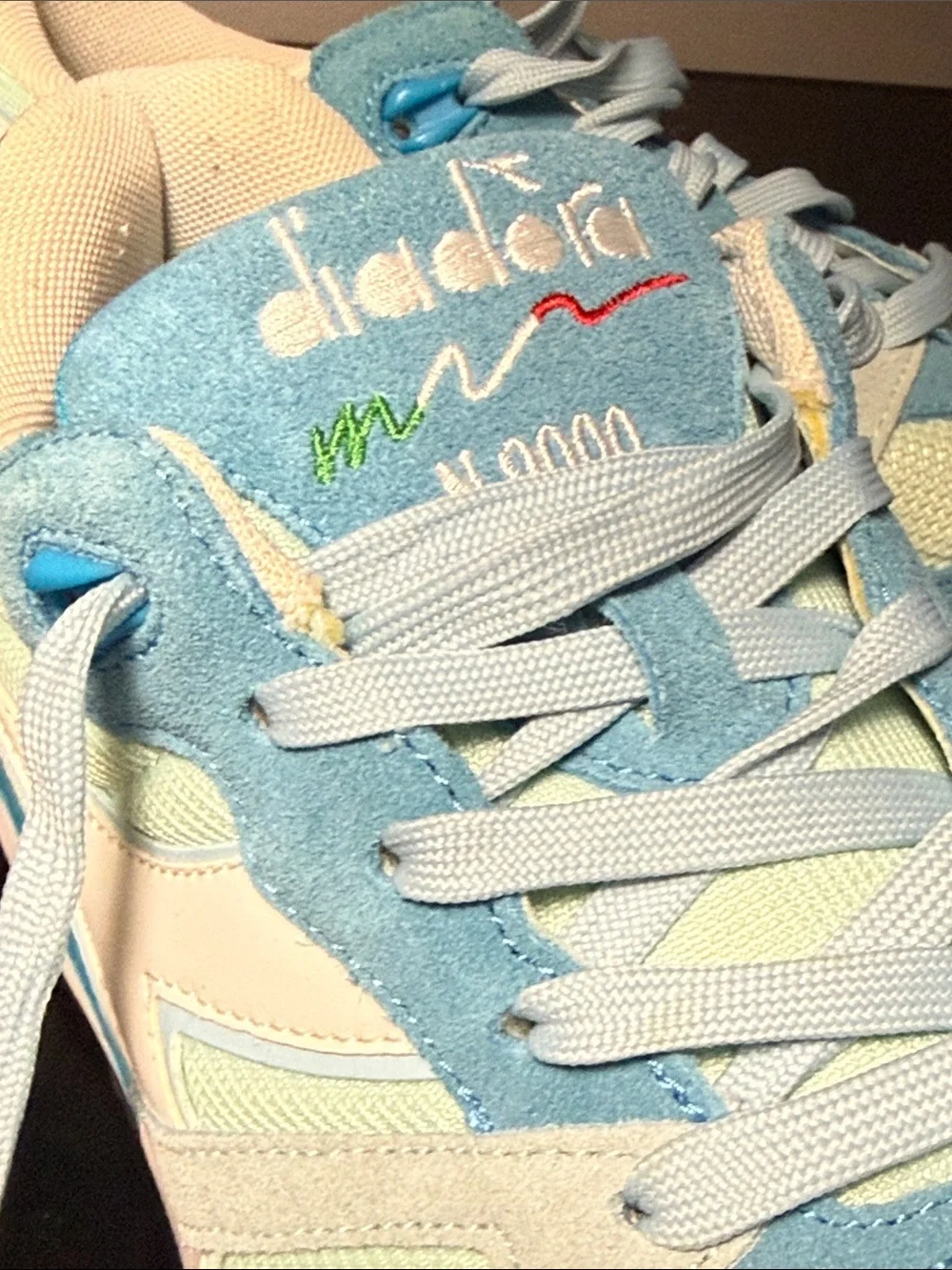 Diadora N9000 III RETRO Special Edition Sneakers Turquoise Size 9 US